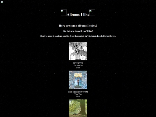 Music/Albums screenshot