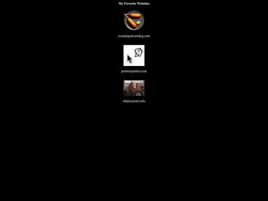 alexscoolsite/myfavoritewebsites screenshot