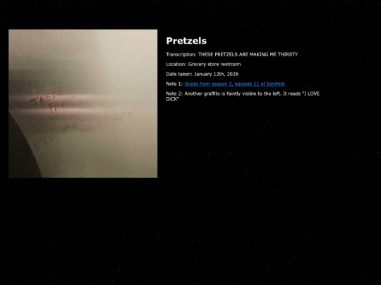 graffiti/graffito/pretzels screenshot