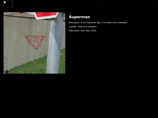 graffiti/graffito/superman screenshot