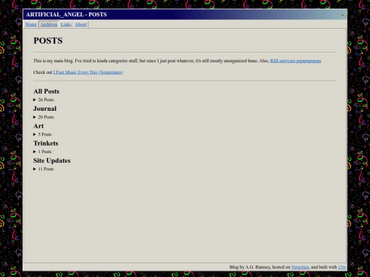 archives screenshot