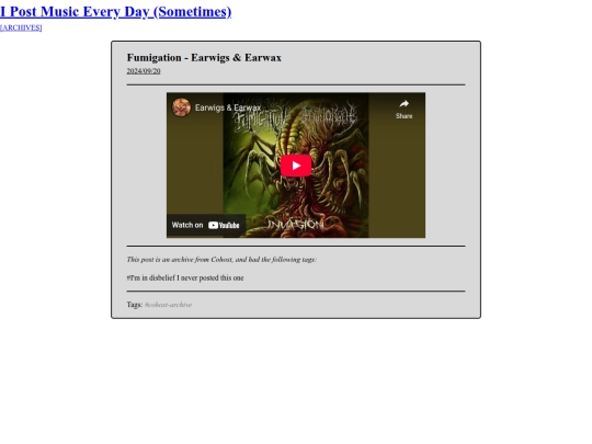 ipostmusic/2024-09-20_fumigation-earwigs_&_earwax screenshot