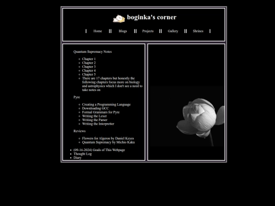 blog screenshot