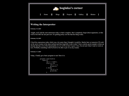 blogs/pyre/interpretter screenshot