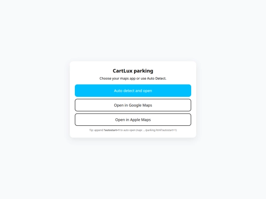 parking screenshot