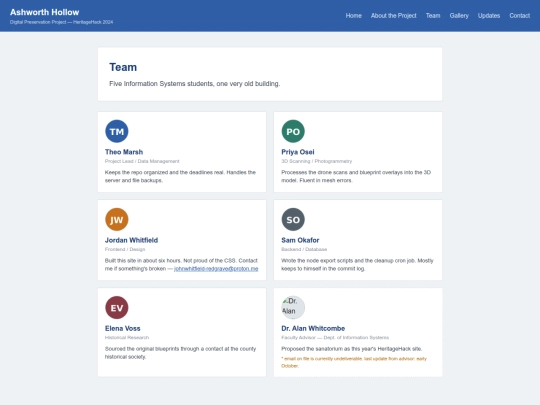 team screenshot