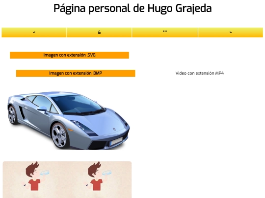Modulo2/Página personal de Hugo Grajeda screenshot