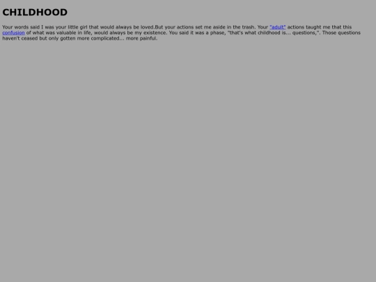 childhood screenshot