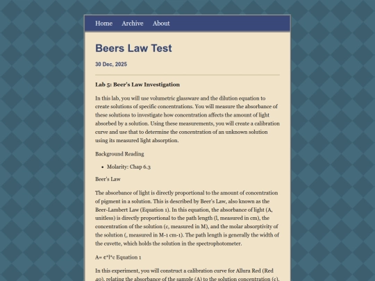 posts/2025-12-30-Beers-Law-Test screenshot