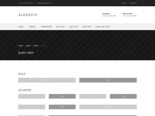 pages/basic-grid screenshot
