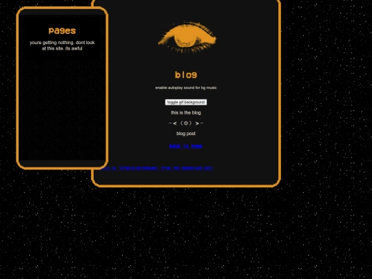 blog screenshot