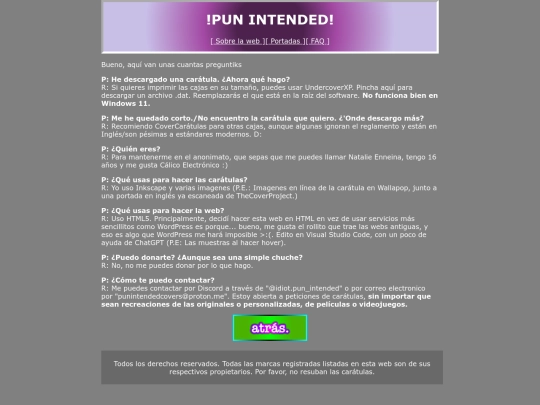faq screenshot