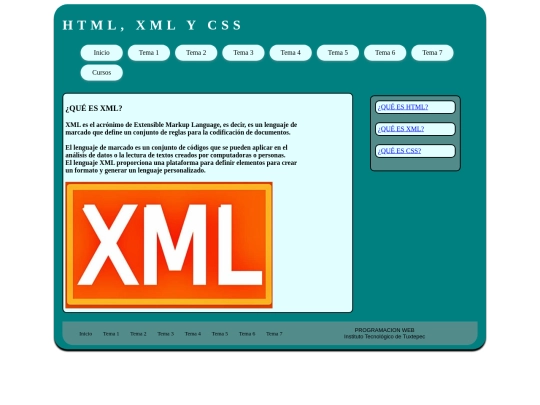 XML screenshot