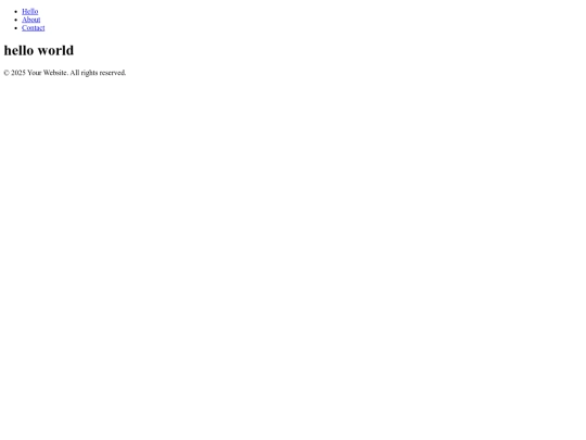 posts/hello-world screenshot