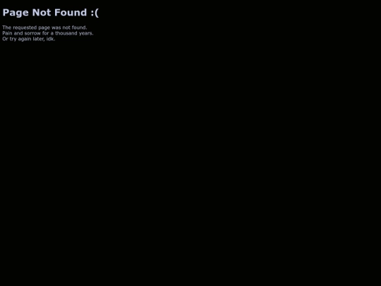 not_found screenshot