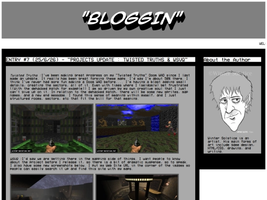 bloggin screenshot