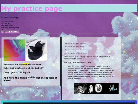 practicetest screenshot