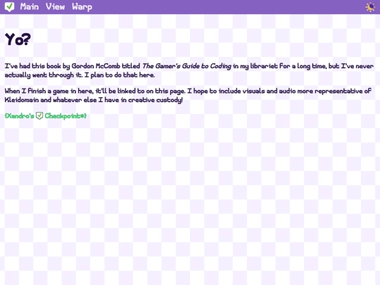 proj/mccomb screenshot