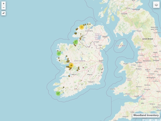 Webmap2/map2 screenshot