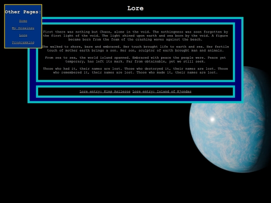 lore screenshot