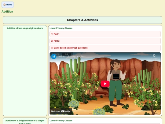 Addition screenshot