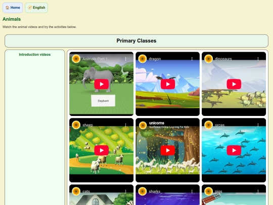 Animals screenshot