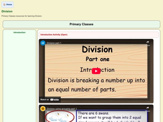 Division screenshot