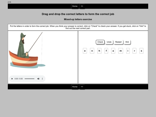 English/Jobs/fisherman screenshot