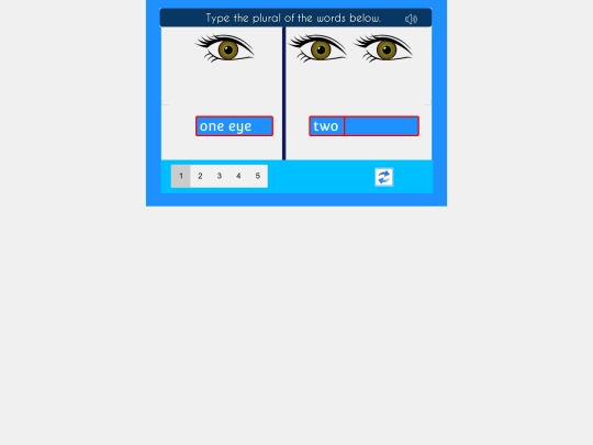 English/Plural/Grade2/Plural_1 screenshot