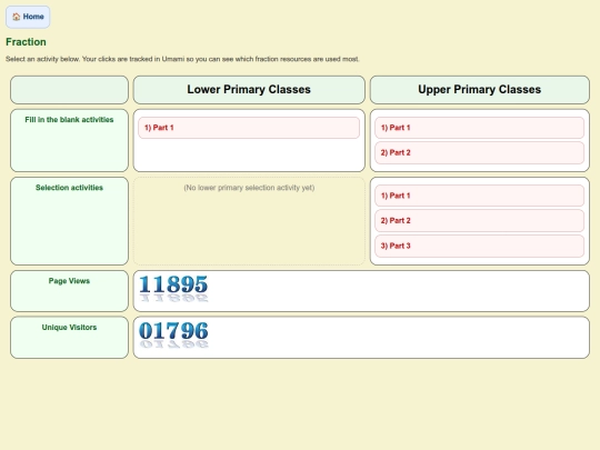 Fraction screenshot