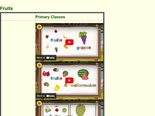 Fruits screenshot