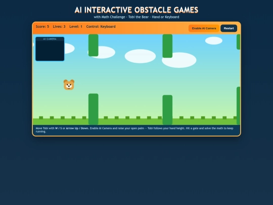 Maths/Addition/math-obstacle-game screenshot