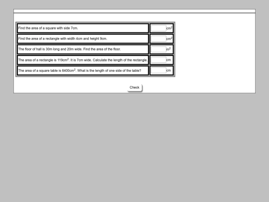 Maths/Area/Fill in the blank/1/1 screenshot