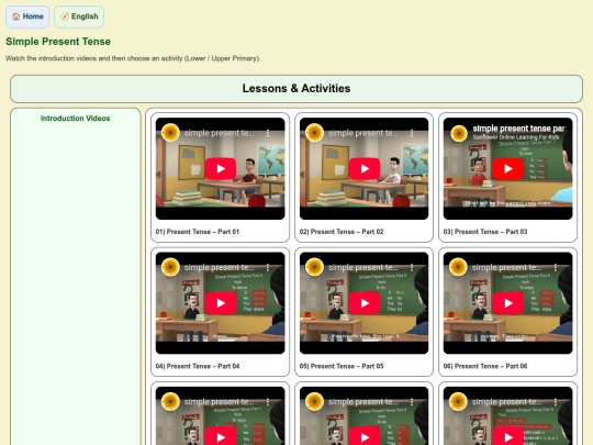 SimplePresentTense screenshot