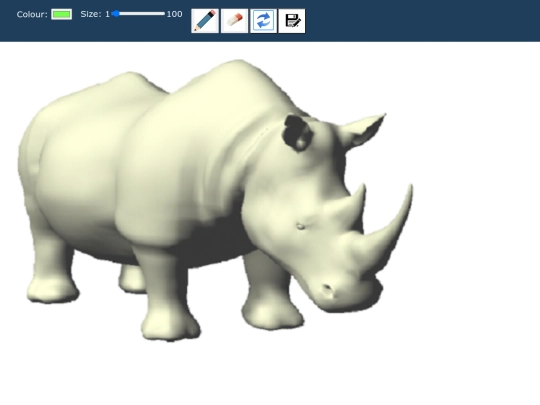 The Arts/Drawing_and_painting/Colouring_Rhinoceros screenshot