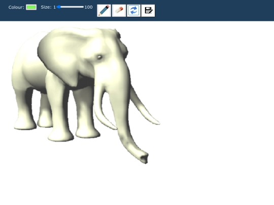 The Arts/Drawing_and_painting/colouring mammoth screenshot