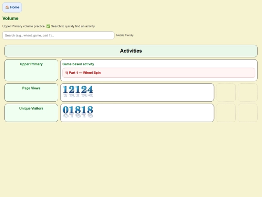Volume screenshot