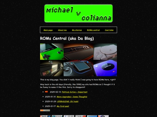 blog screenshot