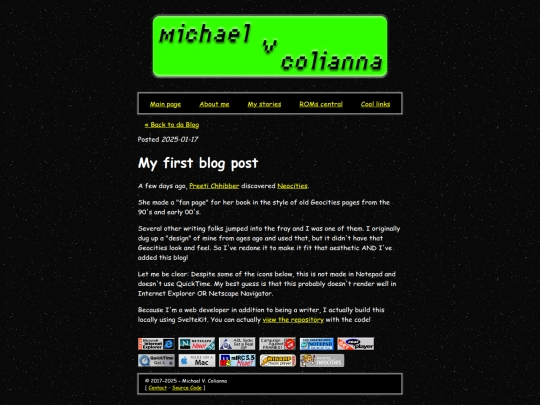 blog/my-first-post screenshot