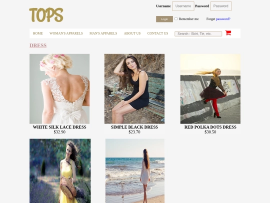 tops screenshot