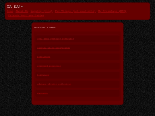 credits screenshot