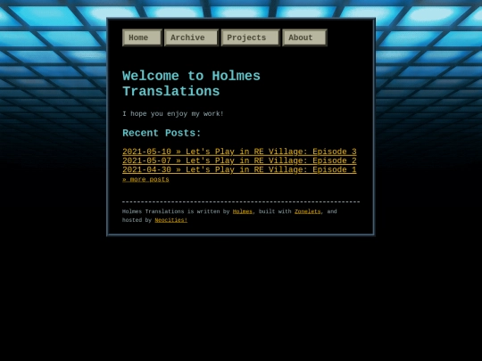 index screenshot