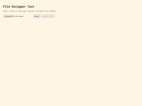 file-unzip screenshot