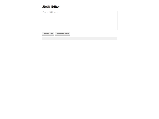 json screenshot