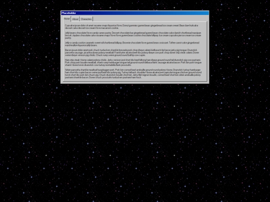 blank screenshot