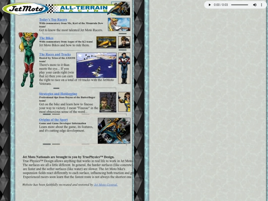archive/jetmotosite screenshot