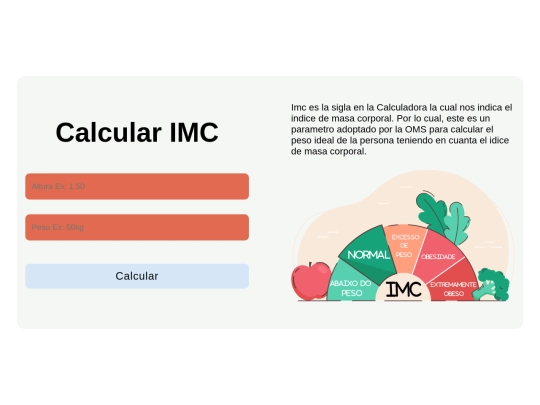 Calculadora IMC screenshot