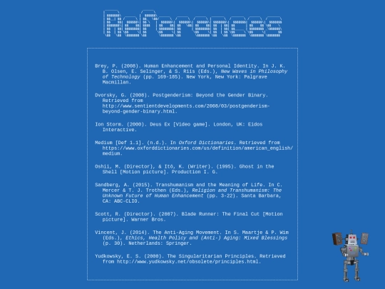 references screenshot