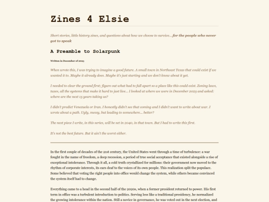 pages/preamble screenshot