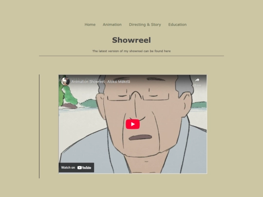 showreel screenshot